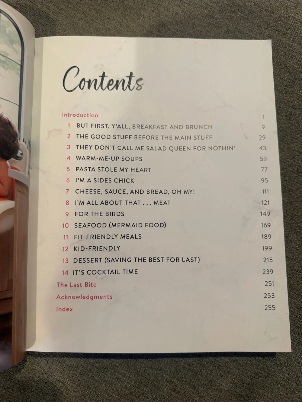 Just Feed Me Cookbook by - Pink Accents